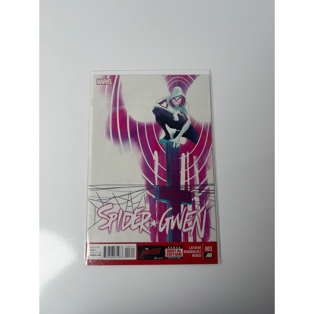 Spider-Gwen 3 2015 Marvel Comics Robbi Rodriguez Cover Gwen Stacy Spider-Woman